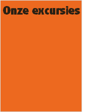 Onze excursies